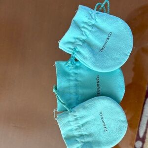 Tiffany & Co. Turquoise Jewelry Pouches